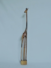 Skinny Giraffe aus Jakarandaholz